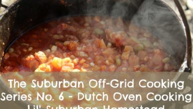 lsh suburban off grid cooking dutch oven cooking