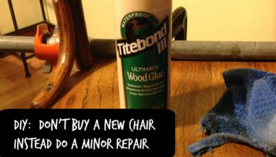 DIY: Don't Buy A New Chair Instead Do A Minor Repair